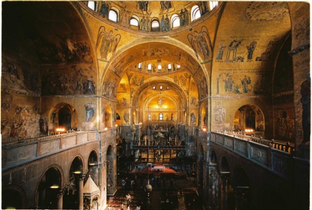 San Marco Basilica inside Kodak Ektar