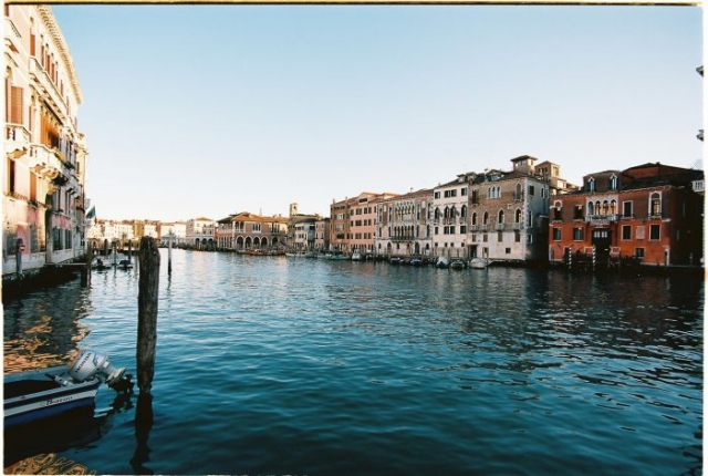 Venice Grand canal kodak ektar 100